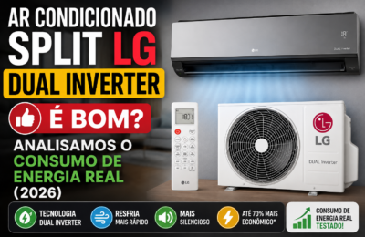 Análise de ar condicionado LG