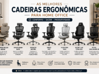 As Melhores Cadeiras Ergonômicas para Home Office
