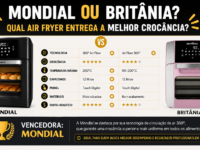 Qual Air Fryer Entrega a Melhor Crocância