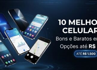 10 Melhores Celulares até R$ 1.500 em 2026: Bons, Baratos e com 5G