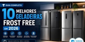 10 Melhores Geladeiras Frost Free em 2026: Comparativo Completo