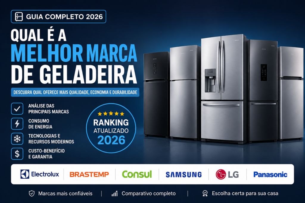 Qual é a Melhor Marca de Geladeira em 2026? Ranking Completo com Prós e Contras