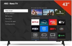 “Televisor AOC 43 Polegadas é Bom? Review Completo