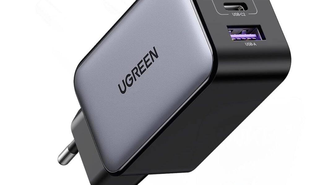 Carregador UGREEN 65W GaN 3 Portas USB-C: review