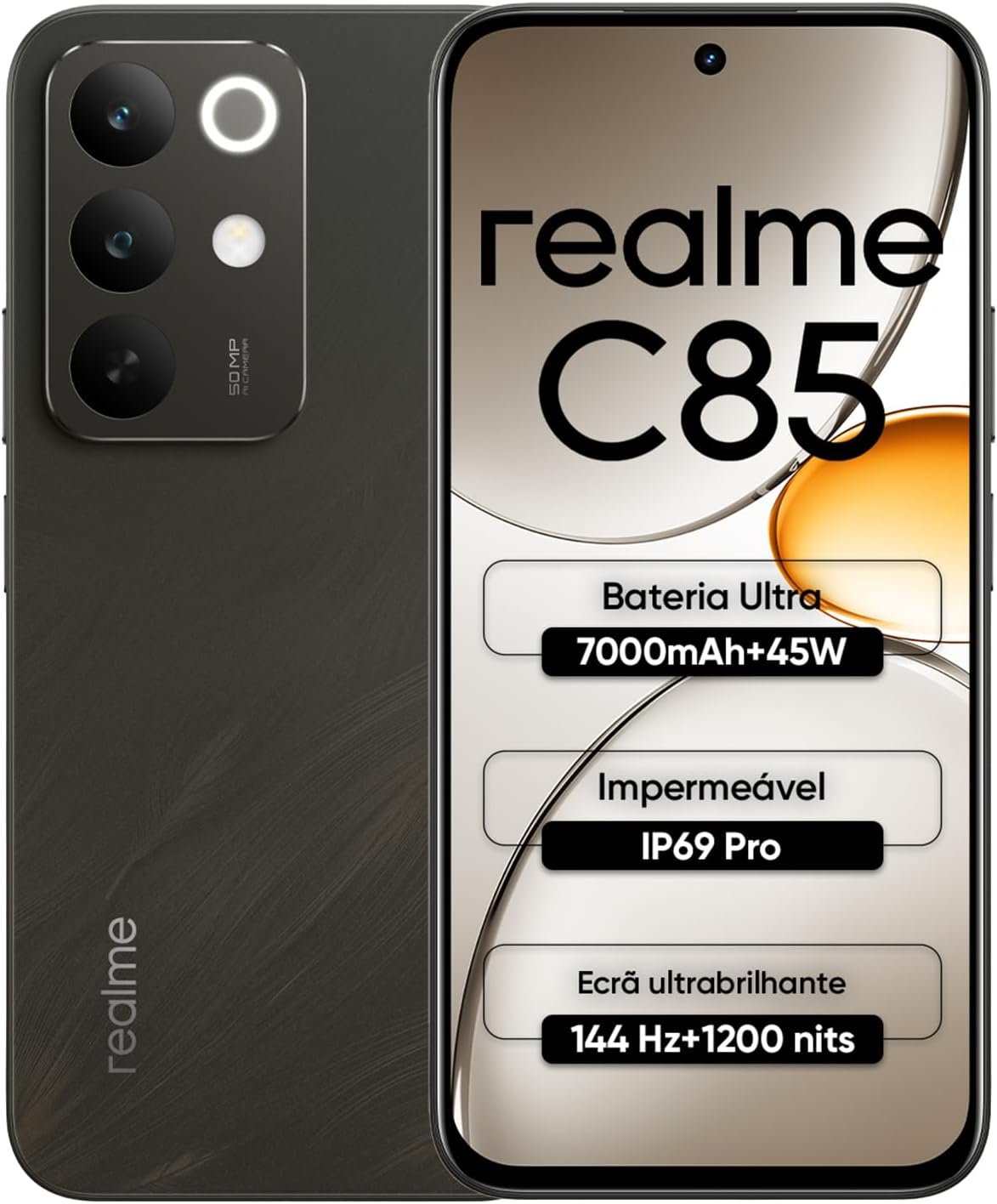 Realme C85 4G — imagem de divulgação